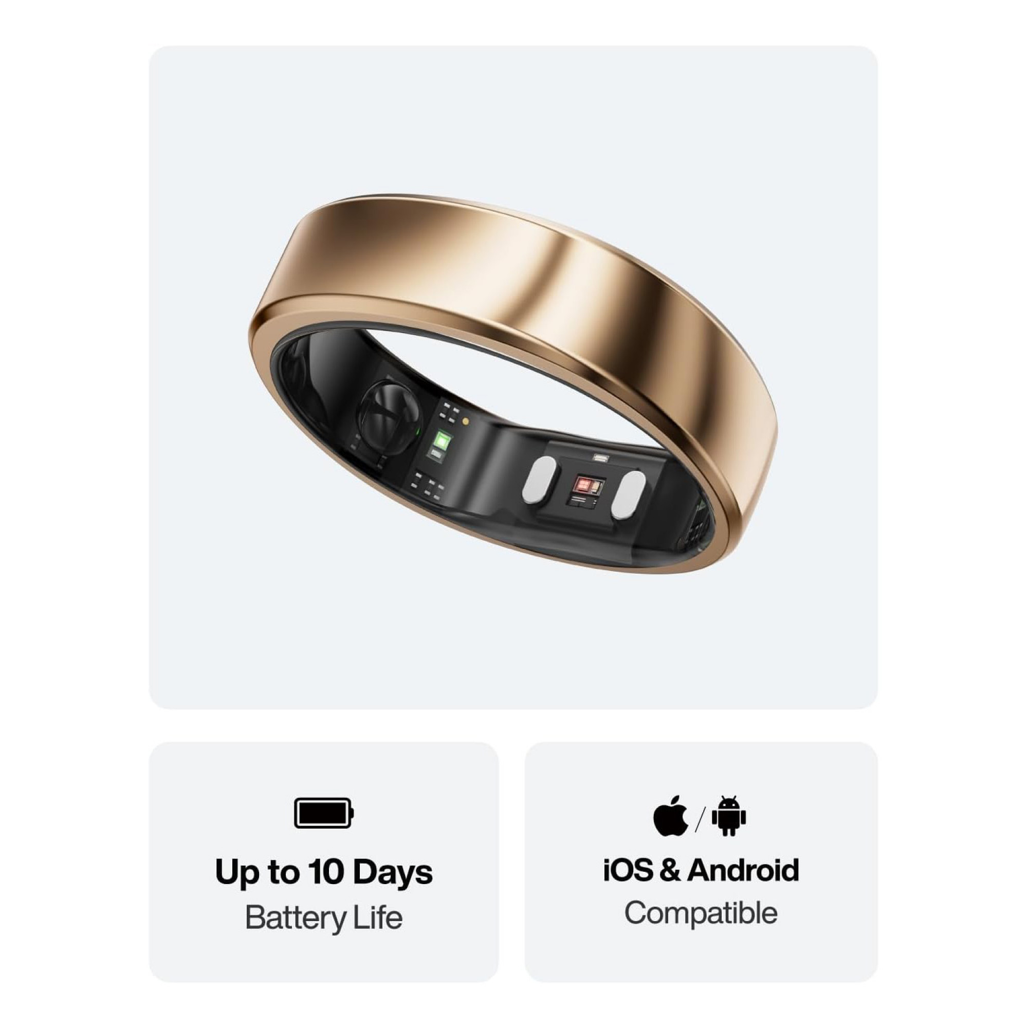 Розумне кільце RingConn Gen 2 Air Dune Gold